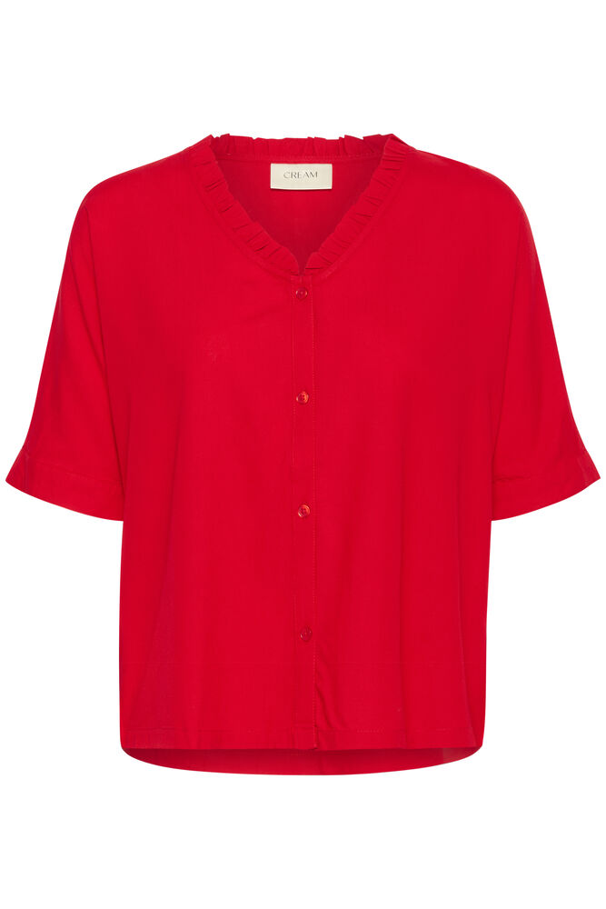 CRTIAH SS SHIRT-HIGH RISK RED - CREAM
