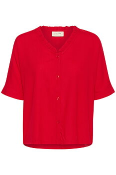 CRTIAH SS SHIRT-HIGH RISK RED - CREAM
