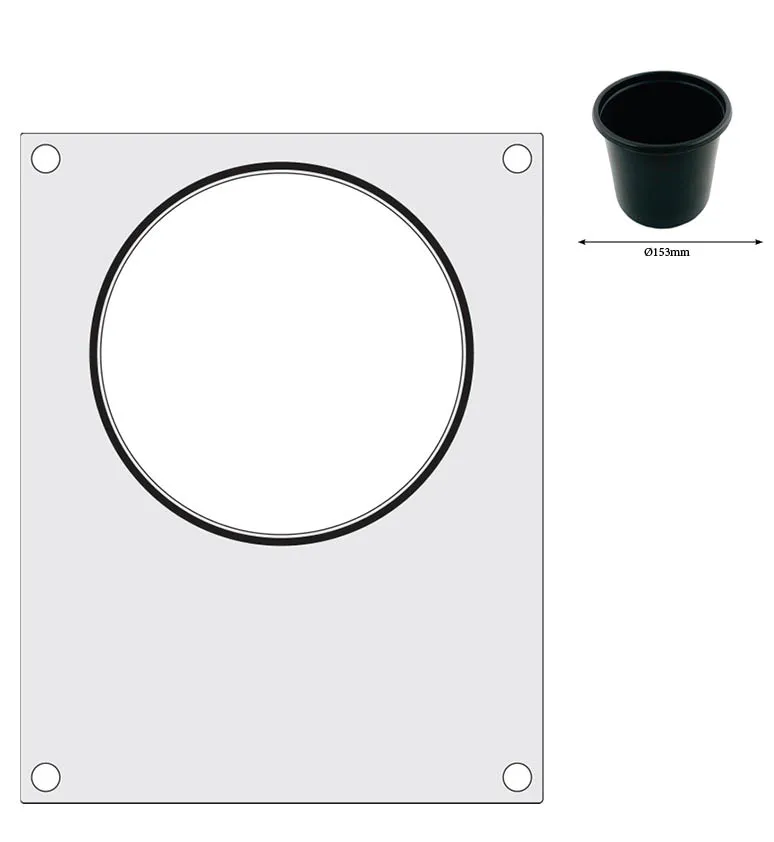 Förseglingsram Ø 165 mm