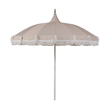 Parasoll Fringe - Beige