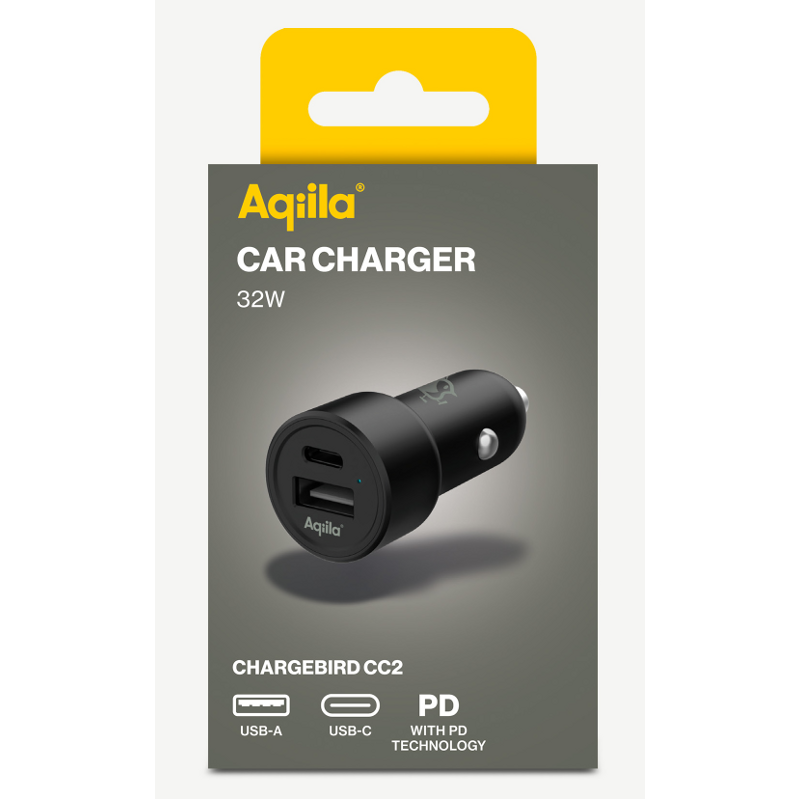 Aqiila Chargebird CC2 – billaddare
