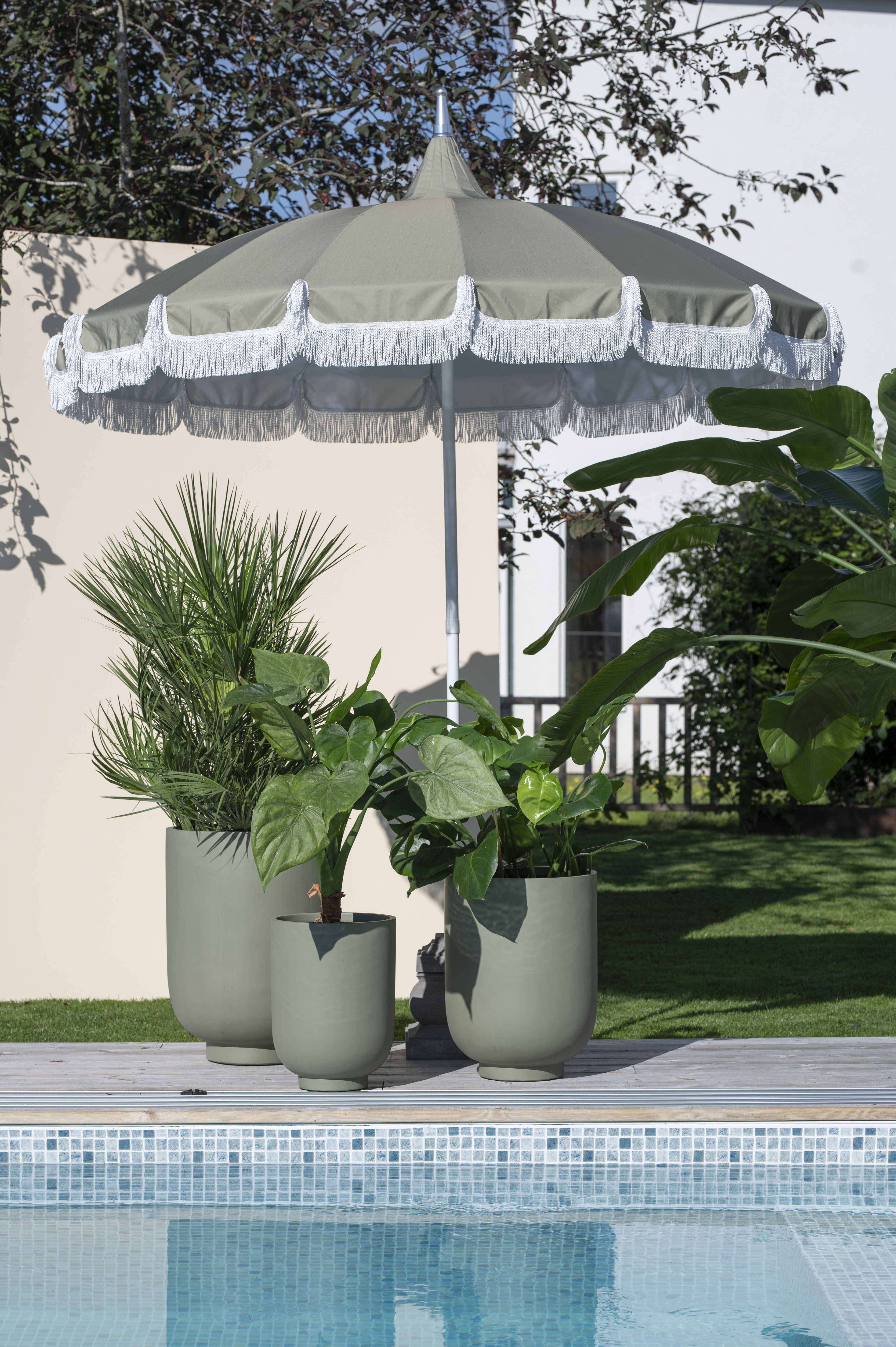 Parasoll Fringe - Green - 2