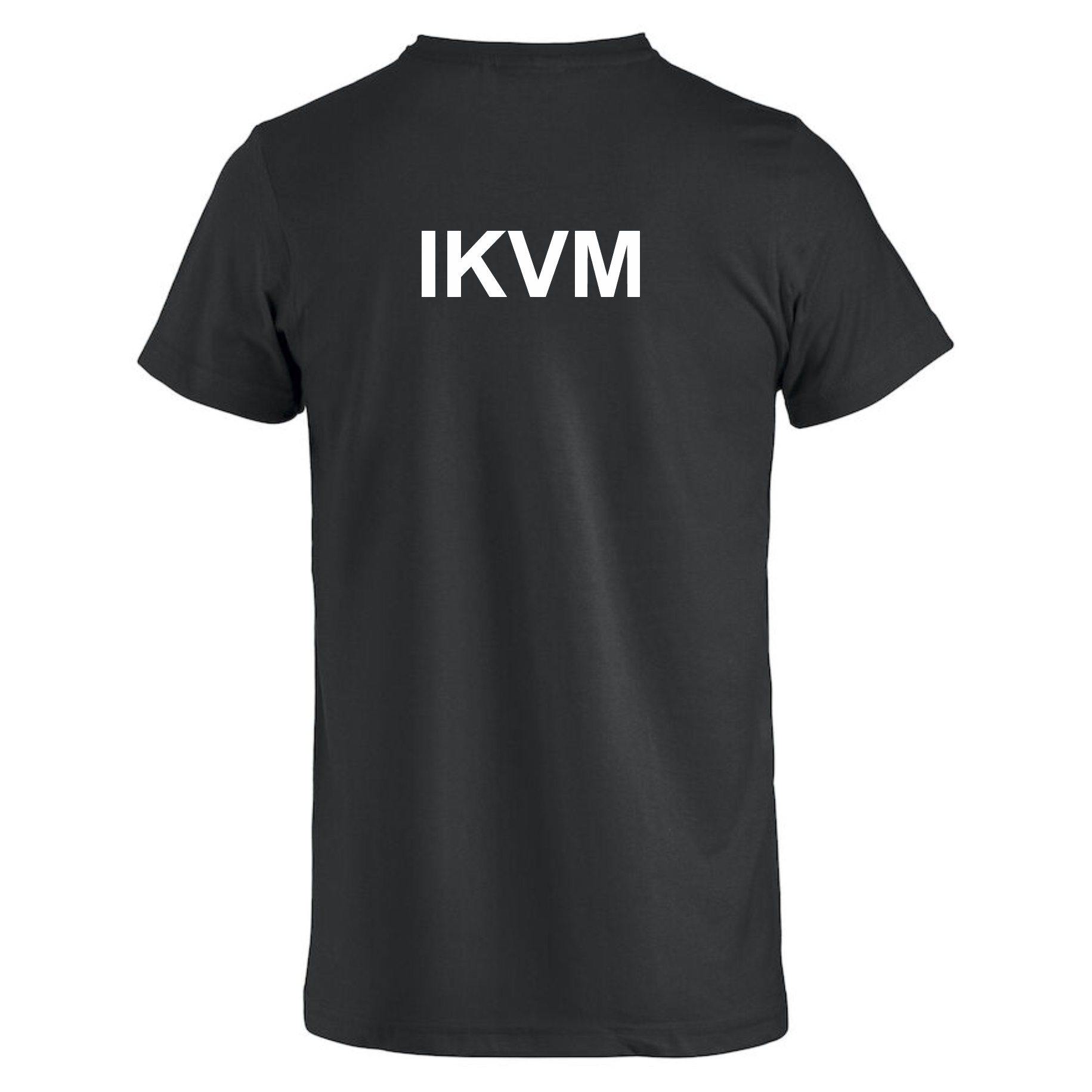 T-shirt Basic S, IK Västra Mölndal, herr, dam & junior, svart - 2