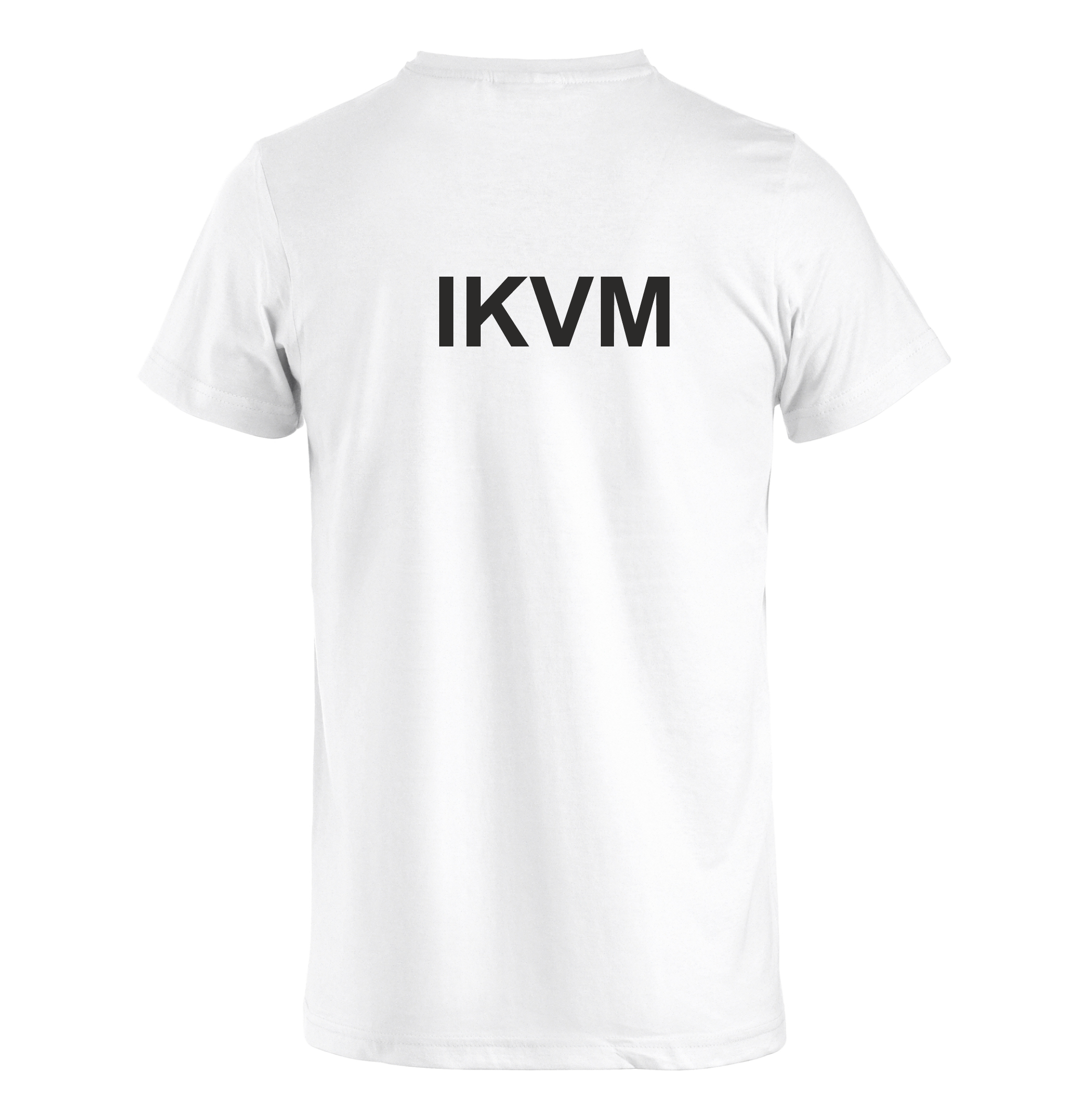 T-shirt Basic S, IK Västra Mölndal, herr, dam & junior, vit - 2
