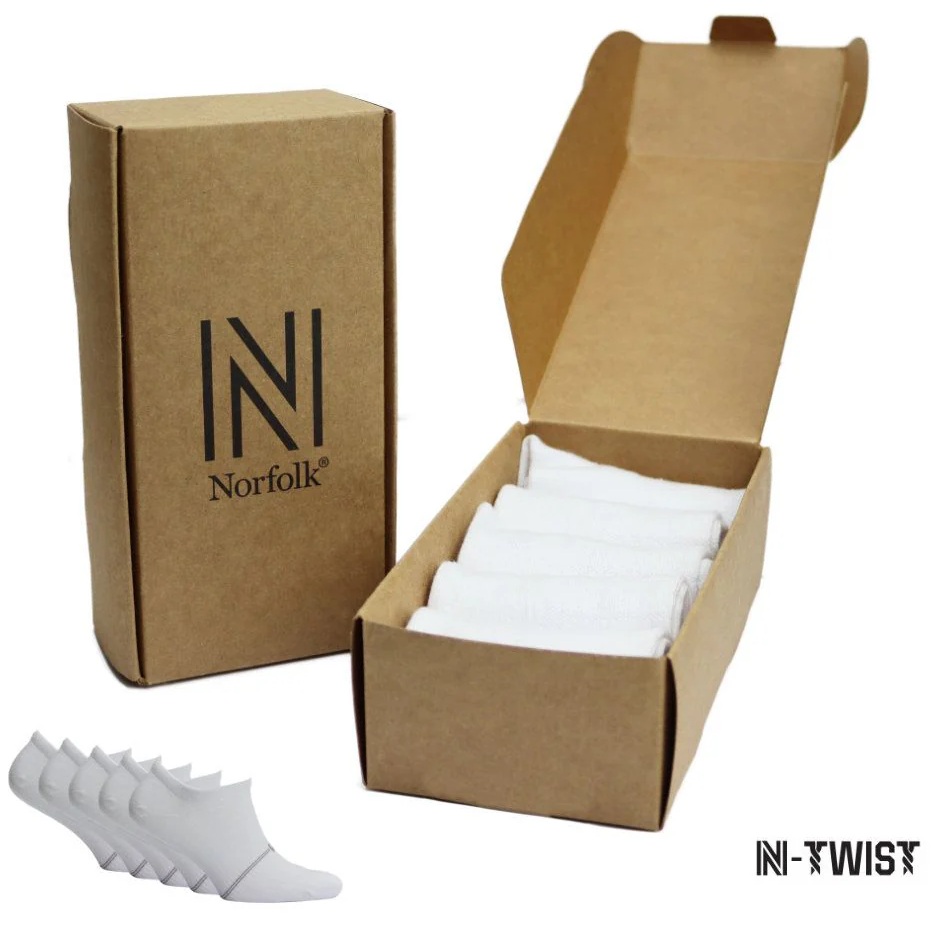 5-Pack Norfolk Fresh  Bambu och Bomull Vit - 2