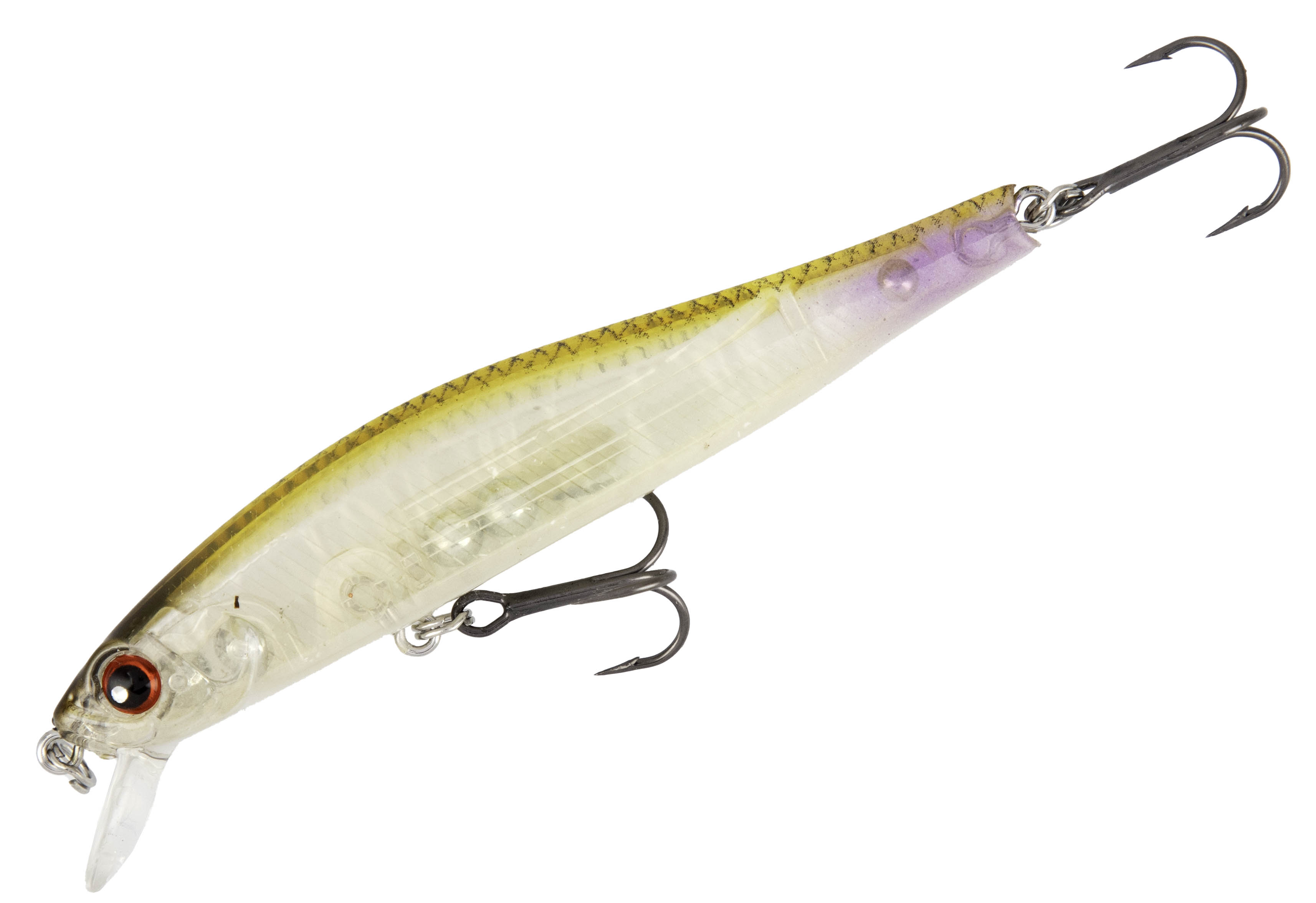 Modern minnow wobbler from Mikado developed for effective twitch and spin fishing for perch and pike. 9cm floating with built-in casting system