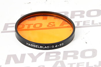Hasselblad orangelfilter för 1000F 0 1600 F optik.