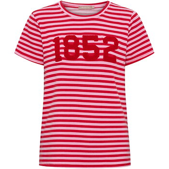 T-shirt Stripe- pink/red