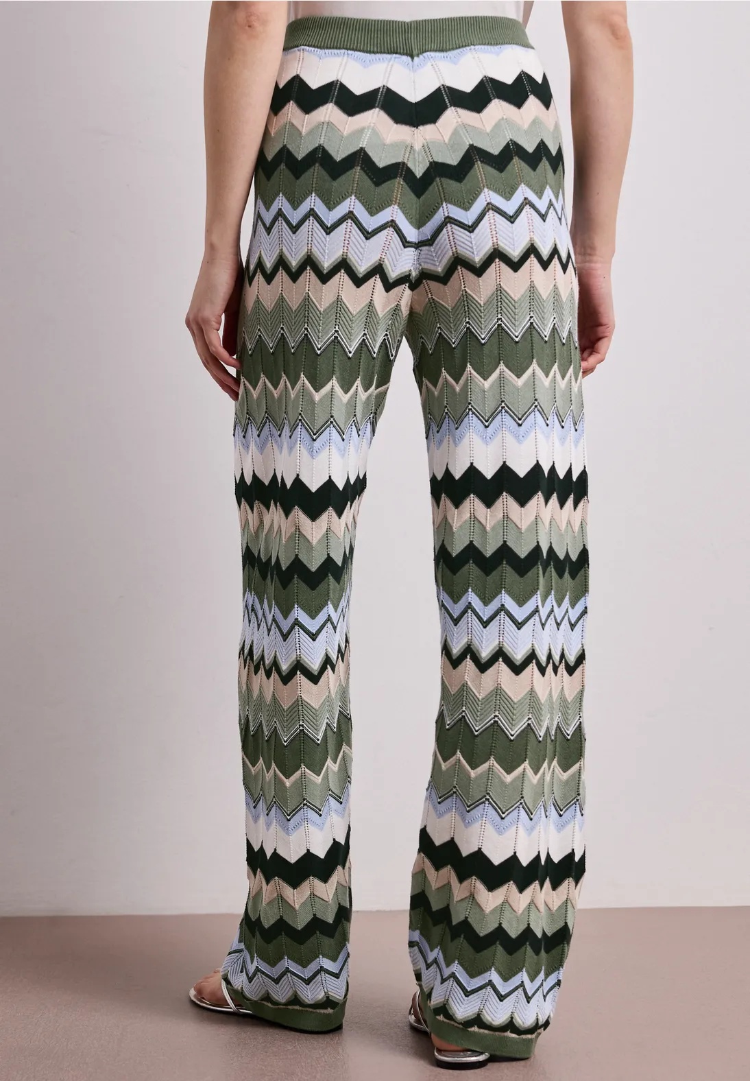 Multicolor Zig-Zag Pants - Deep Bound - Street One - 3