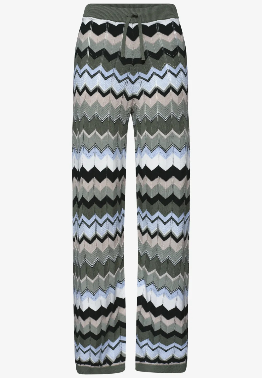 Multicolor Zig-Zag Pants - Deep Bound - Street One - 4