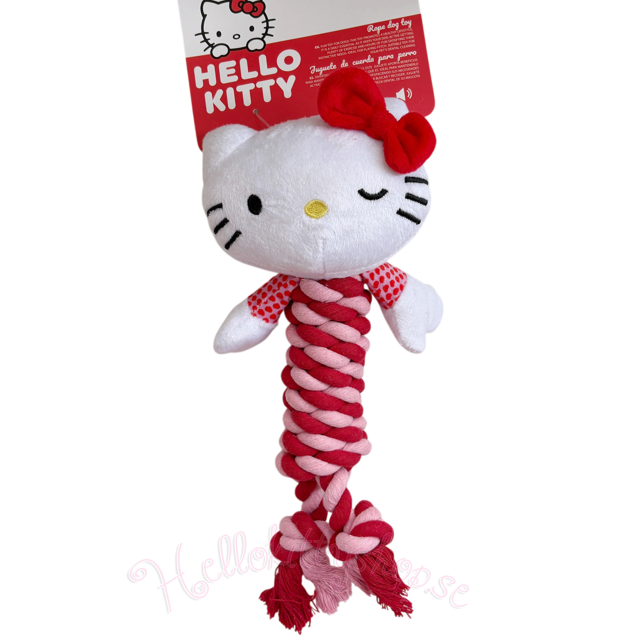 Hello Kitty Hundleksak - Bitleksak med Pipljud 30 cm