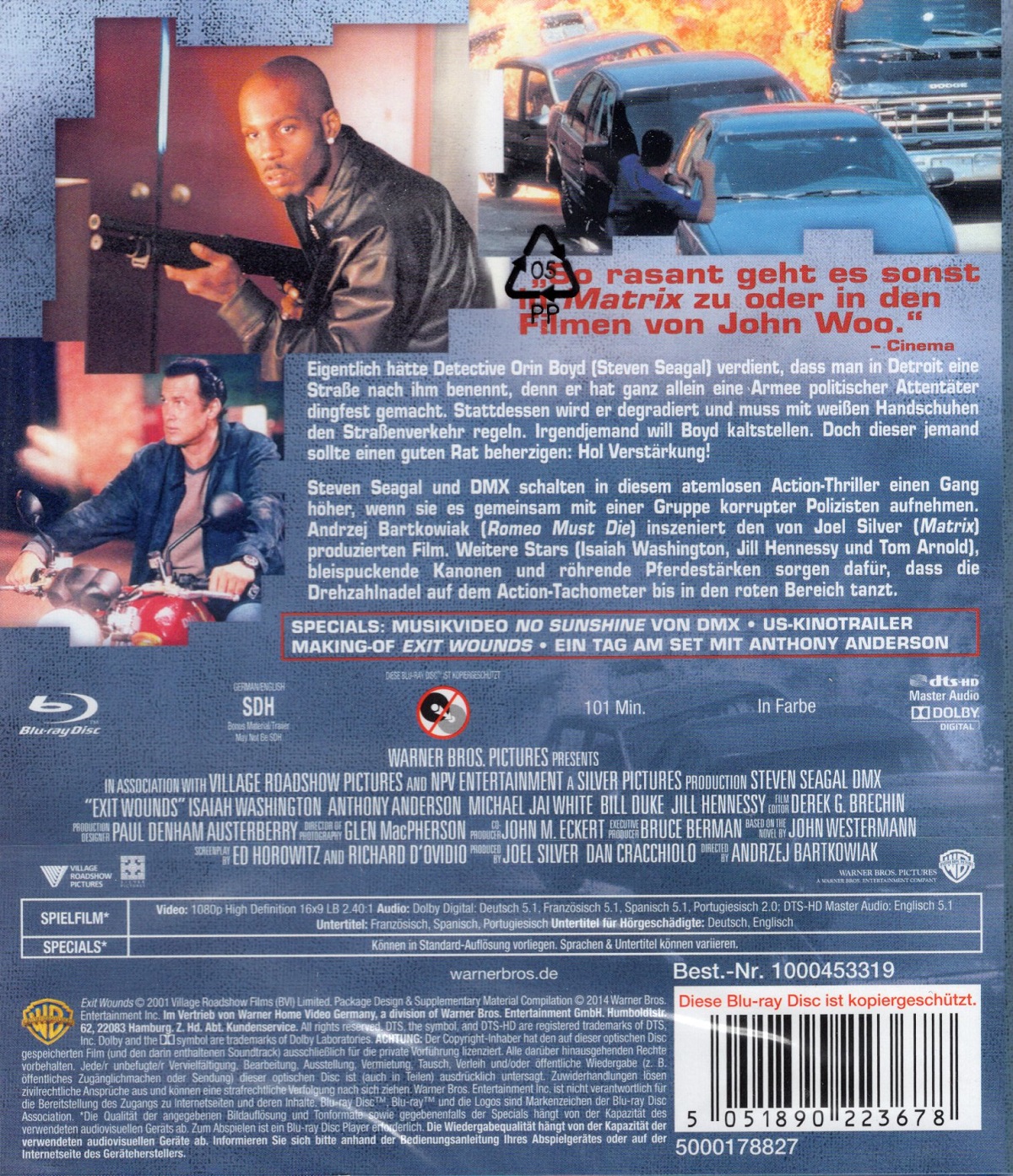 Exit Wounds (ej svensk text) (Blu-ray) - 2