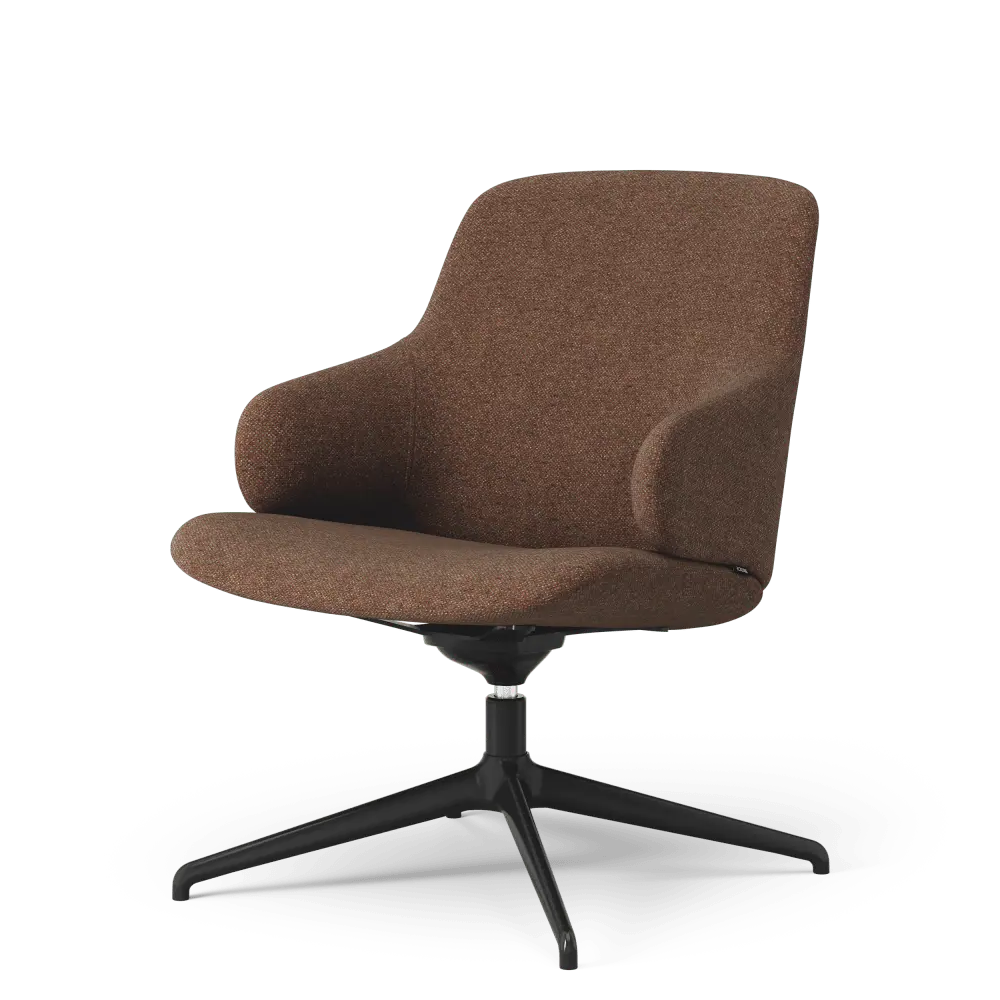 Amstelle Armchair with cross foot (fabric) - Swedese - 10