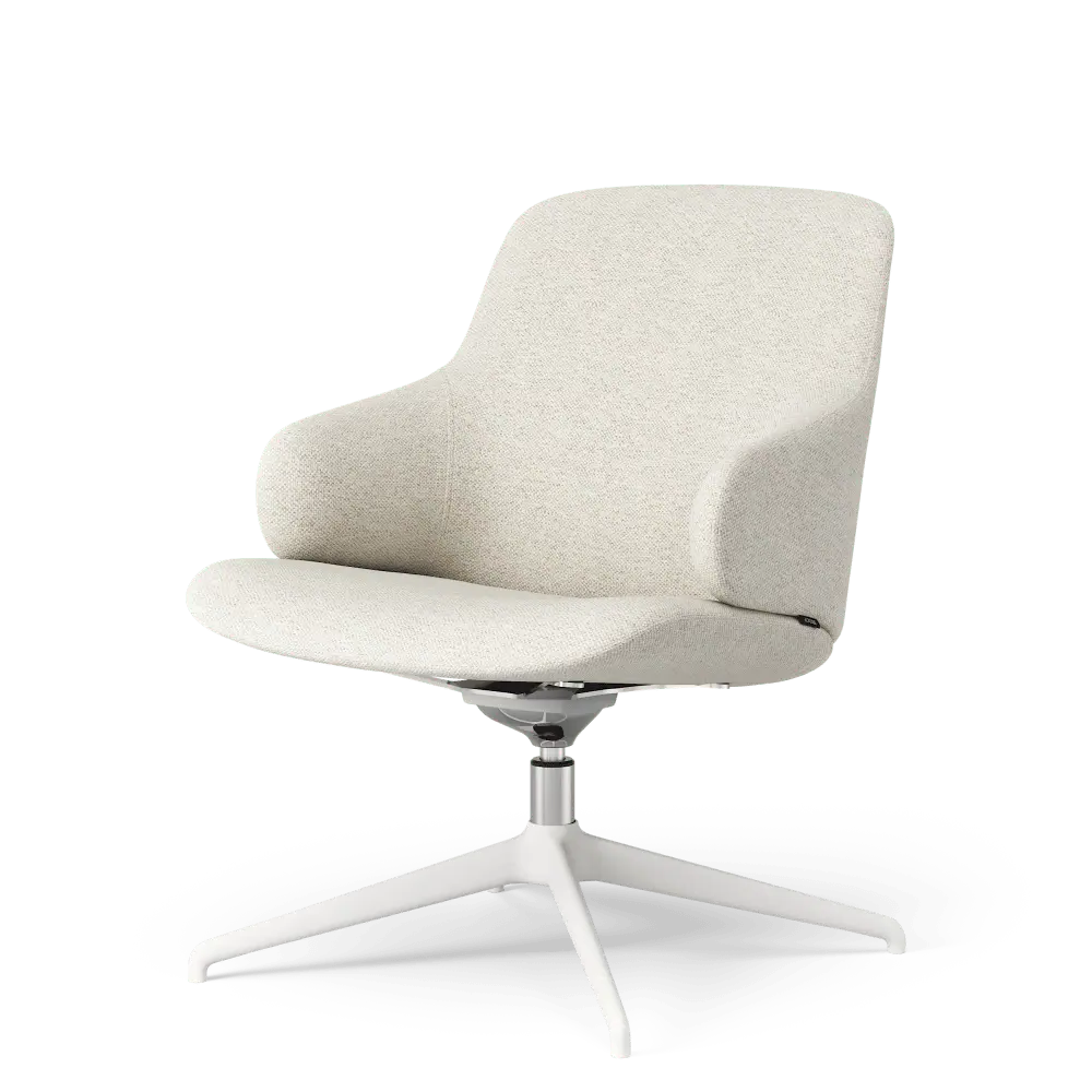 Amstelle Armchair with cross foot (fabric) - Swedese - 14