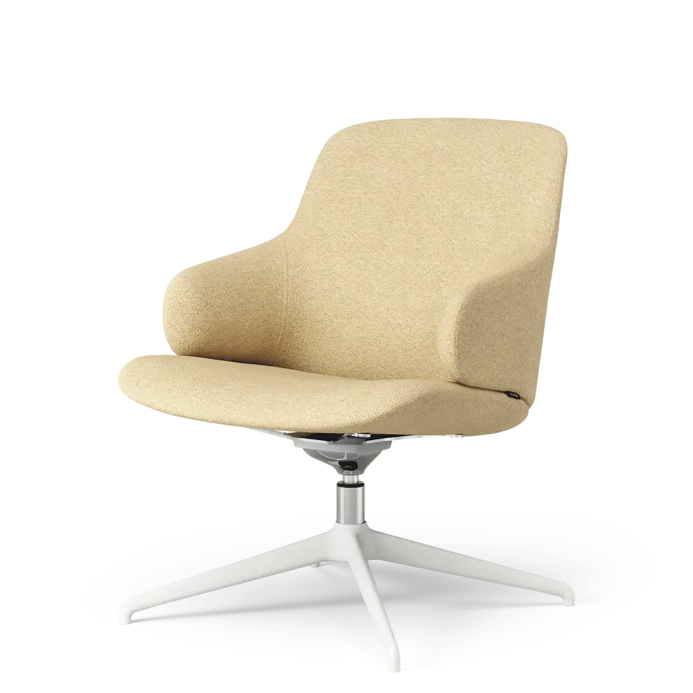 Amstelle Armchair with cross foot (fabric) - Swedese - 13