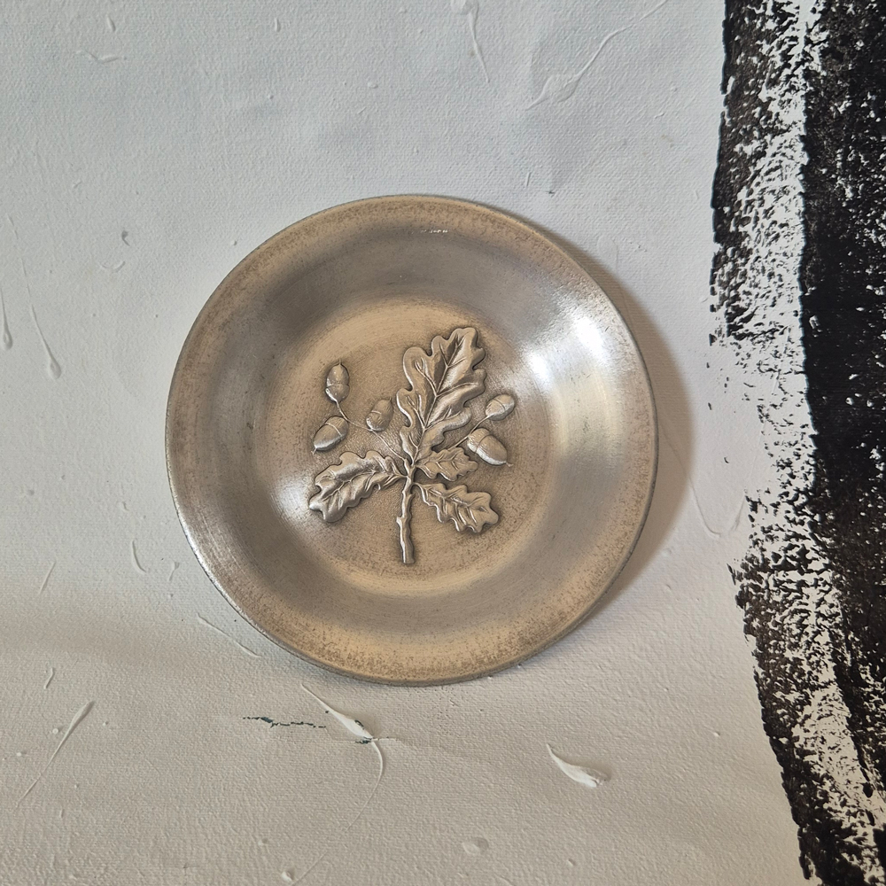 vintage TENNFAT, ekblad i relief , EIK Norway, br 15,5 cm  - 2