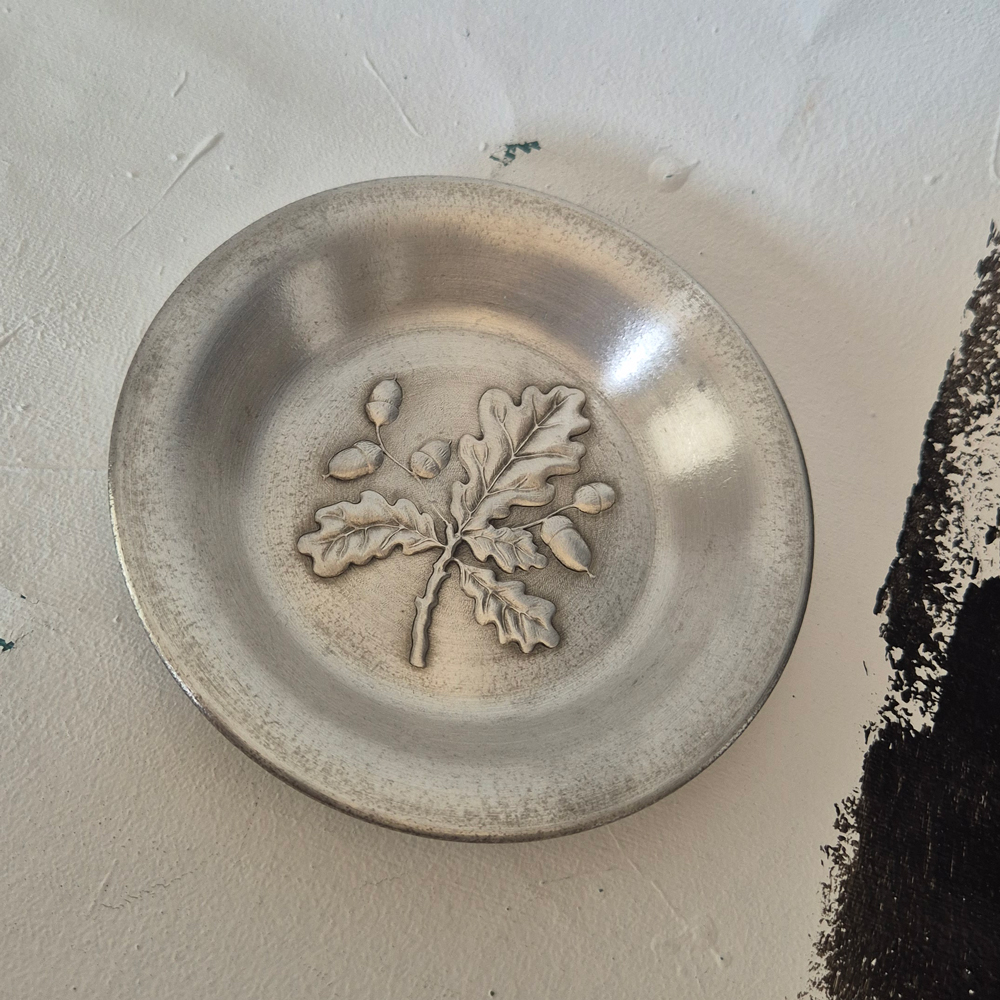 vintage TENNFAT, ekblad i relief , EIK Norway, br 15,5 cm  - 5