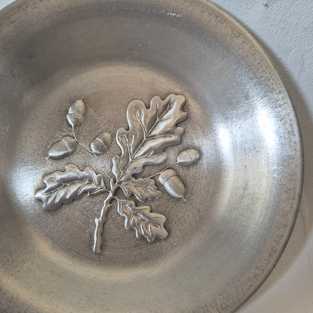 vintage TENNFAT, ekblad i relief , EIK Norway, br 15,5 cm  - 3