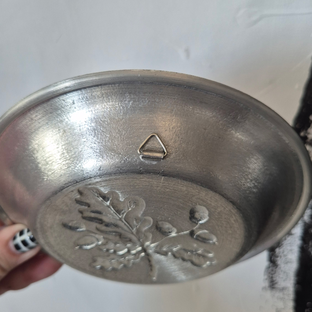 vintage TENNFAT, ekblad i relief , EIK Norway, br 15,5 cm  - 7