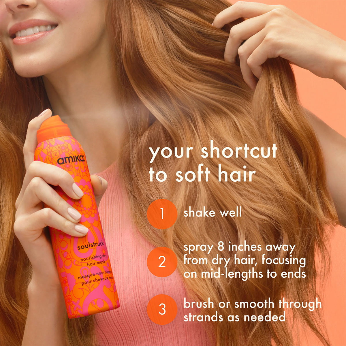 Amika Soulstruck Nourishing Dry Hair Mask 200ml - 4