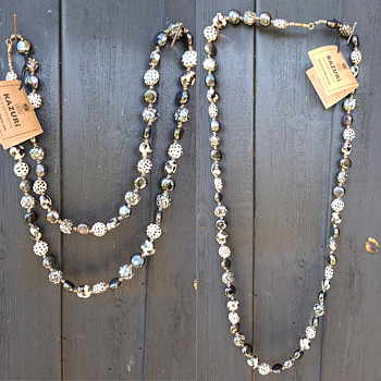 Kazuri -Halsband- Tombola  Rocket 40"  - Fairtrade