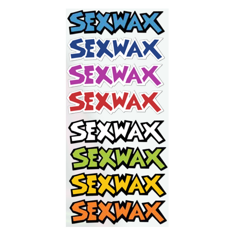 Mr. Zogs sticker SEX WAX diecut
