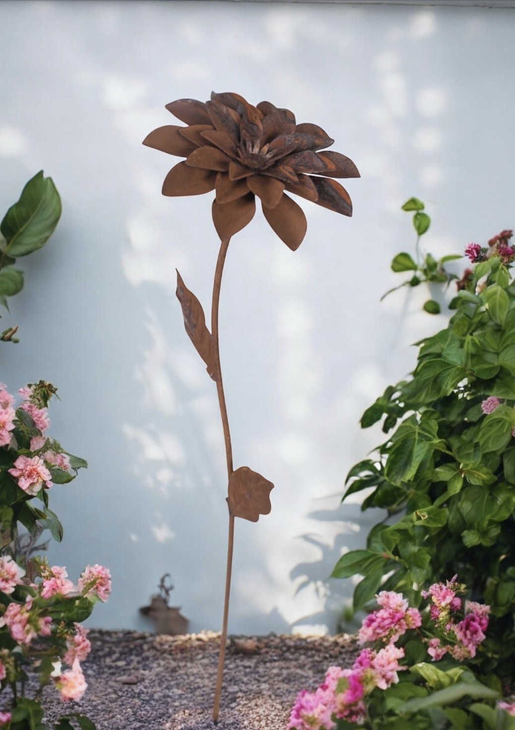 IN STOCK CA IN OCTOBER/Flower Dahlia 3D on stick/10 pcs per pack
