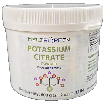 Heiltropfen Potassium Citrate Powder – Kaliumcitrat (600g)