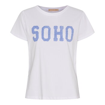 Marta T-shirt Herdis Vit/blå