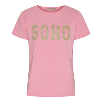Marta T-shirt Herdis Rosa/beige