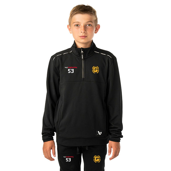 Bauer Team Fleece 1/2 Zip Top Jr S26 Glimma HK