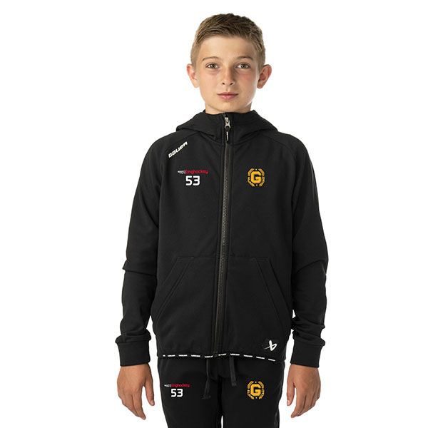 Bauer Team Fleece Zip Hoodie Jr S26 Glimma HK