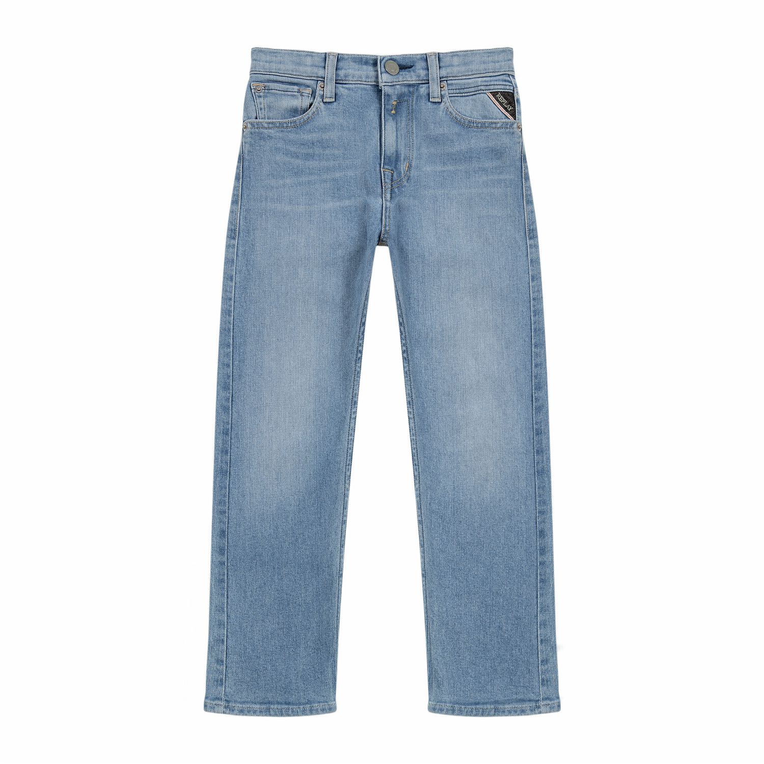 THAD Trousers Regular Blue Comfort Denim - 2