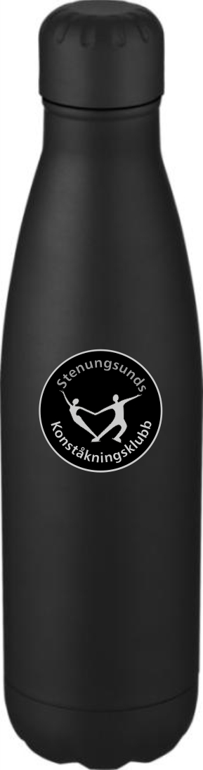 Rostfri Flaska - Svart STEEK