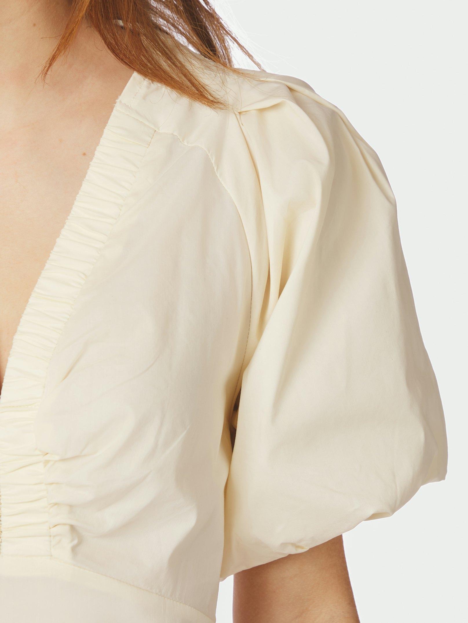 Illana Poplin Dress Butter Yellow - 5
