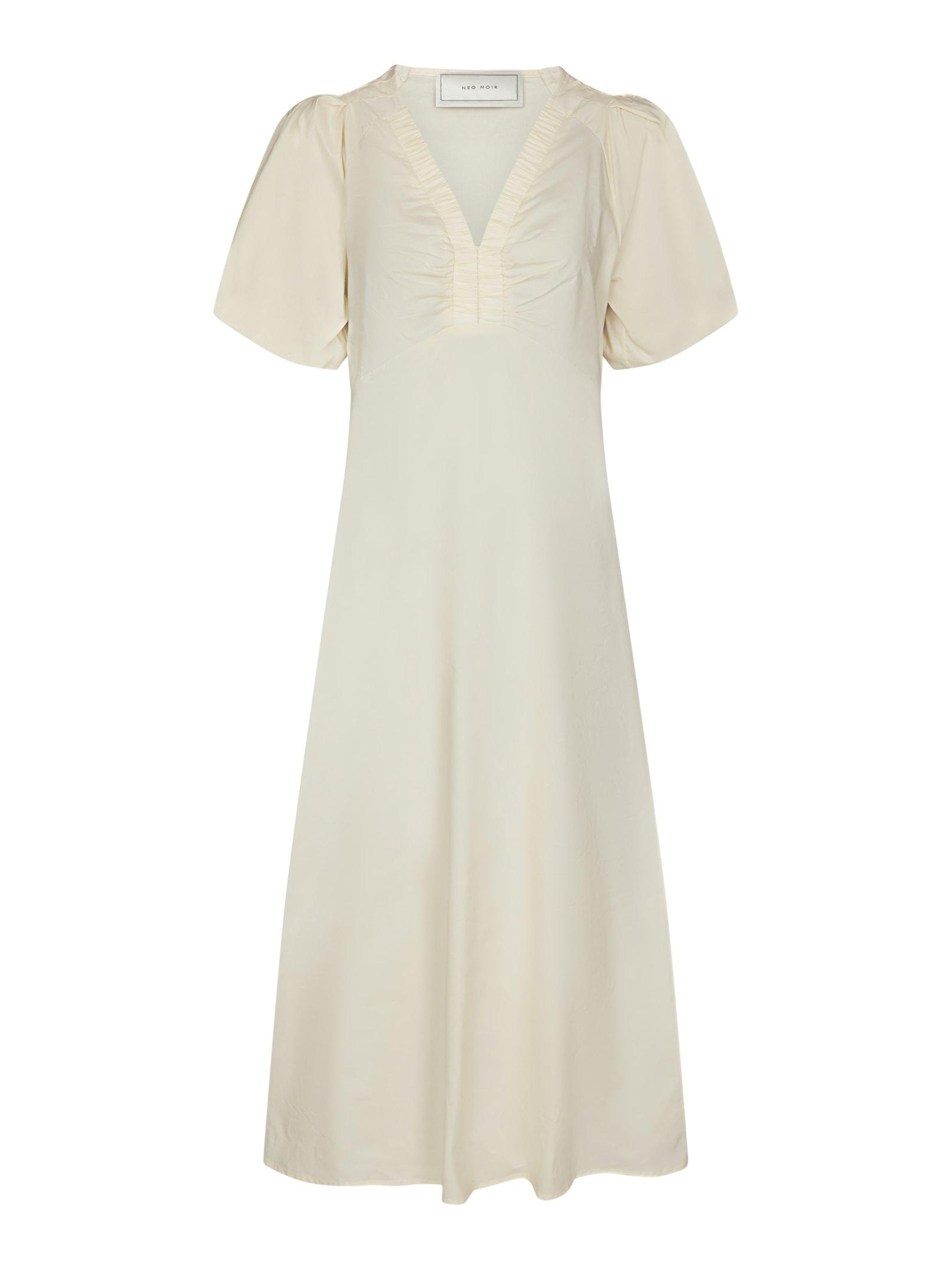 Illana Poplin Dress Butter Yellow