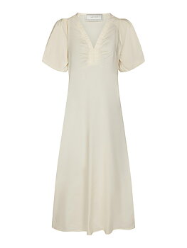 Illana Poplin Dress Butter Yellow