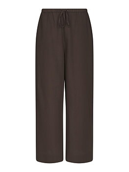 Heifa Linen Pants Dark brown