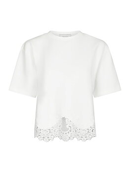 Iria Lace Tee White