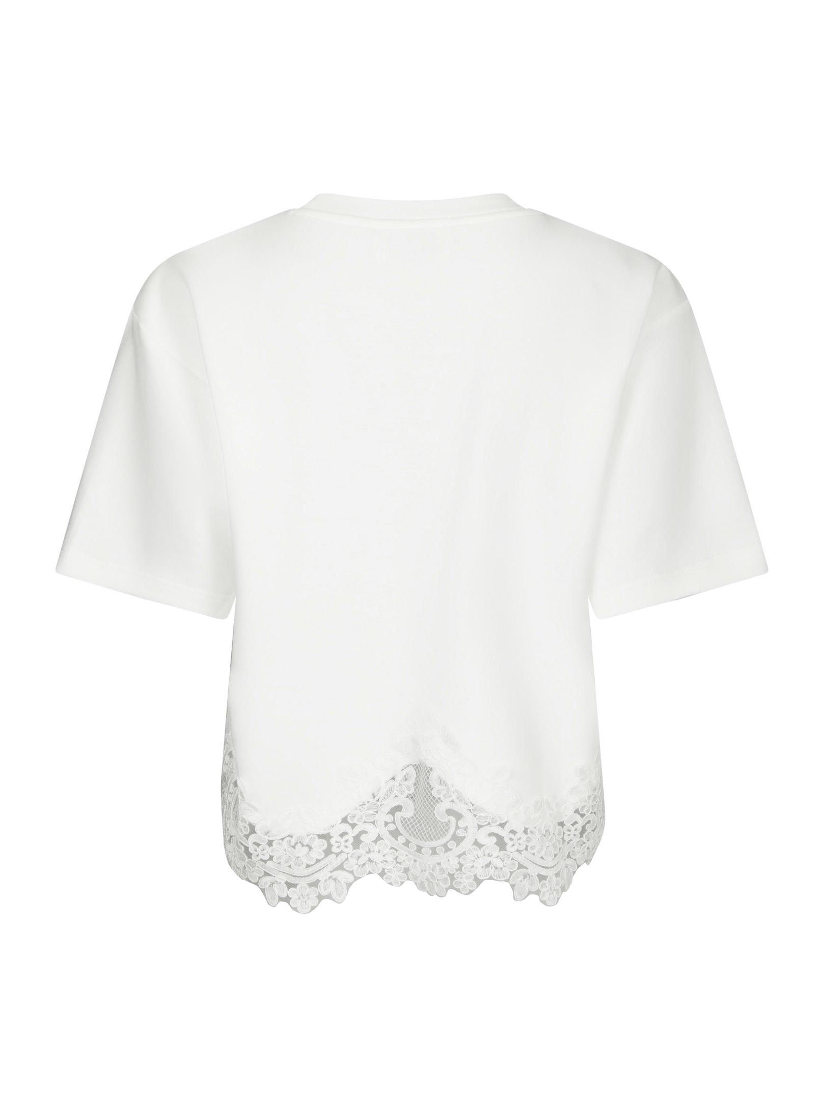 Iria Lace Tee White - 2