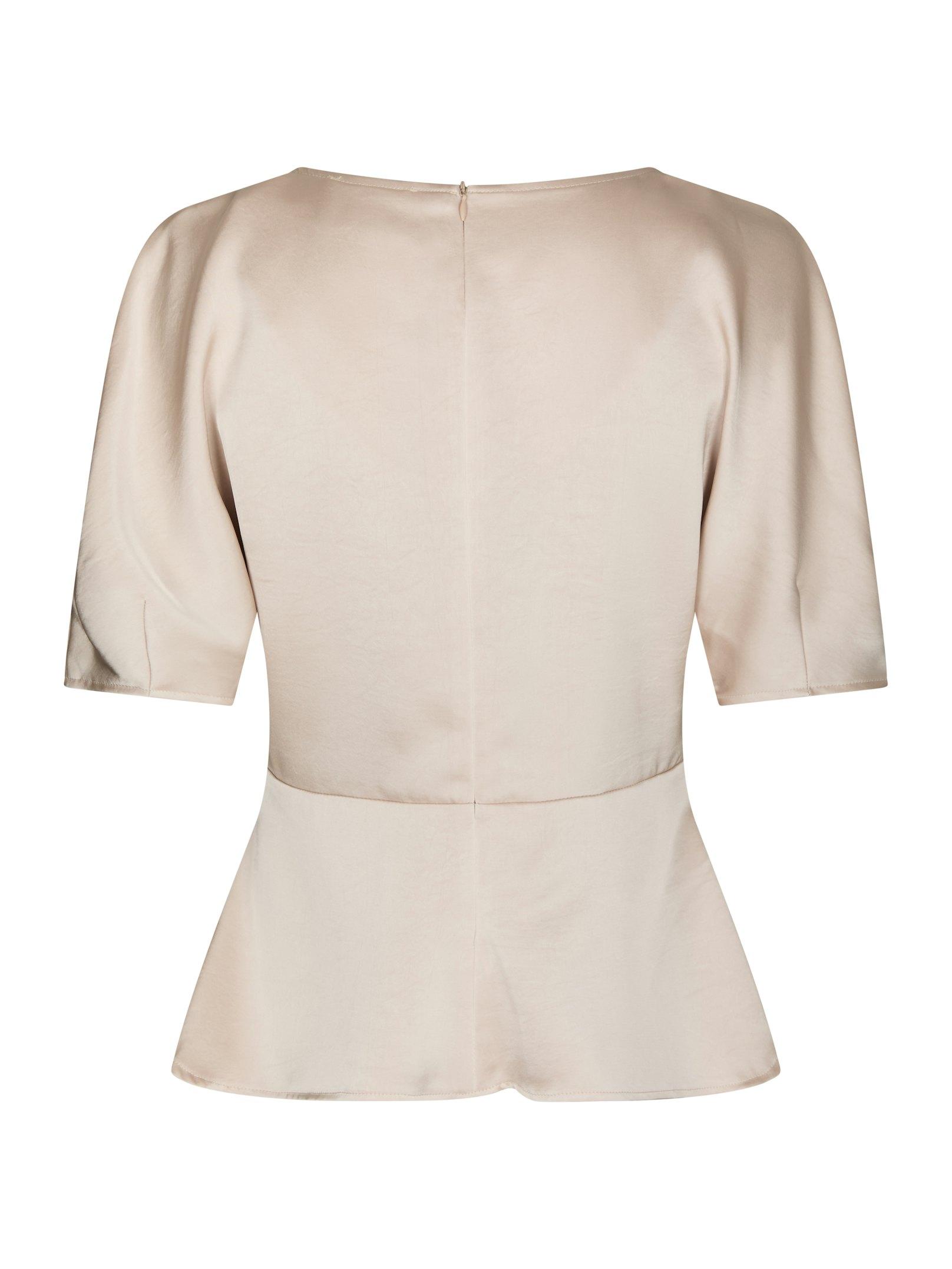 Josine Heavy Sateen Blouse Champagne - 2