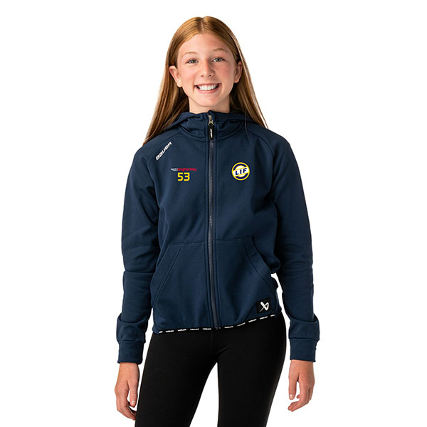 Bauer Team Fleece Zip Hoodie Jr S26 Lenhovda IF