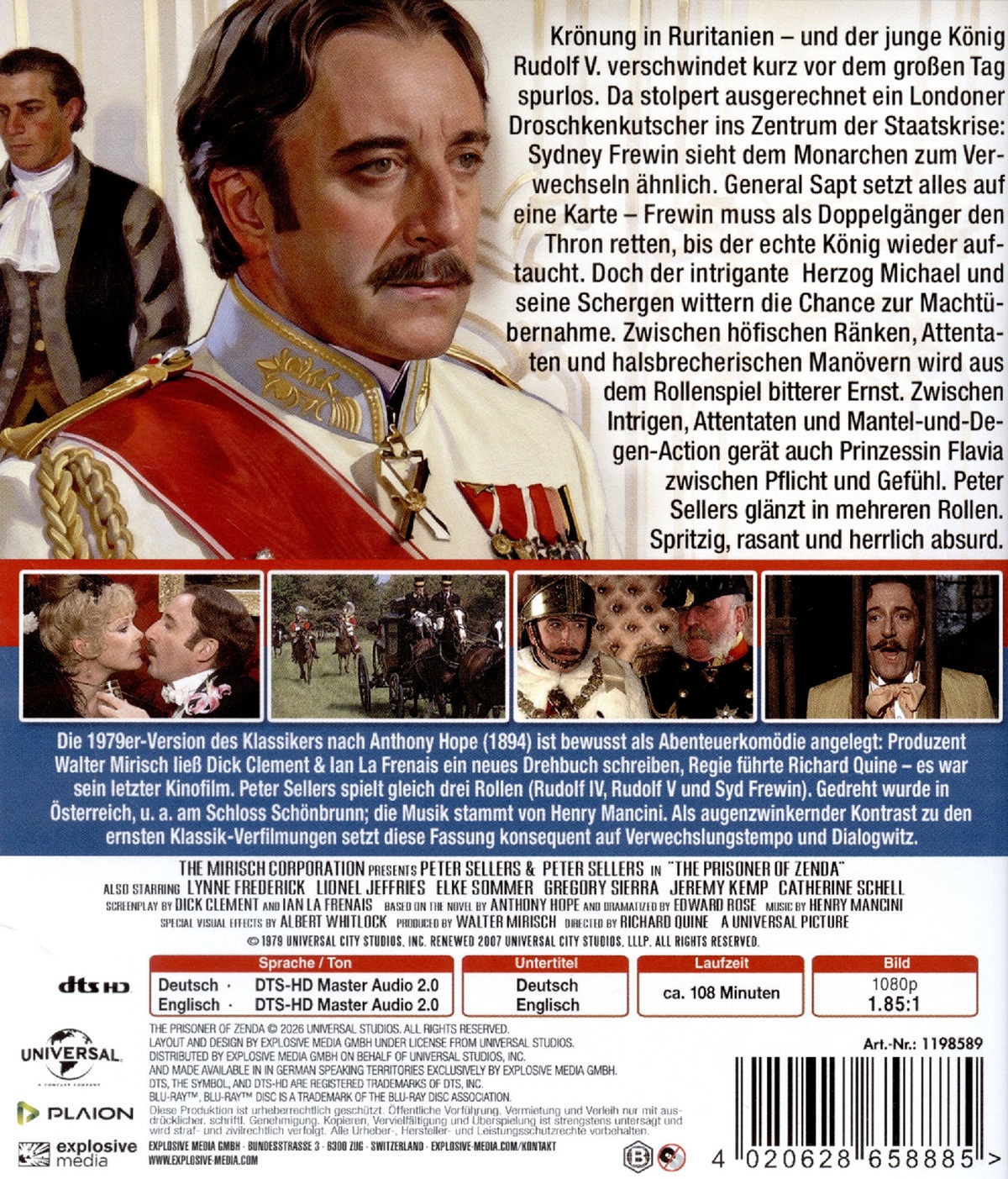 The Prisoner of Zenda (ej svensk text) (Blu-ray) - 2