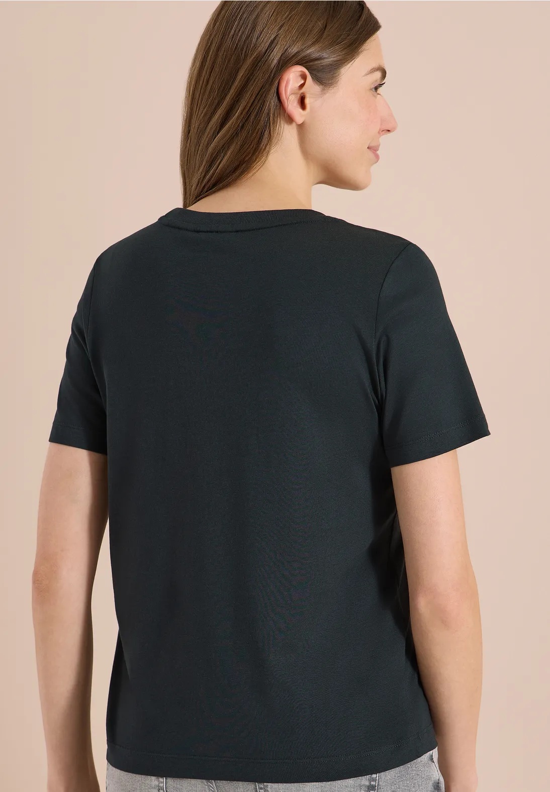 Leaves FP T-shirt - Stl. S - Cecil - 3
