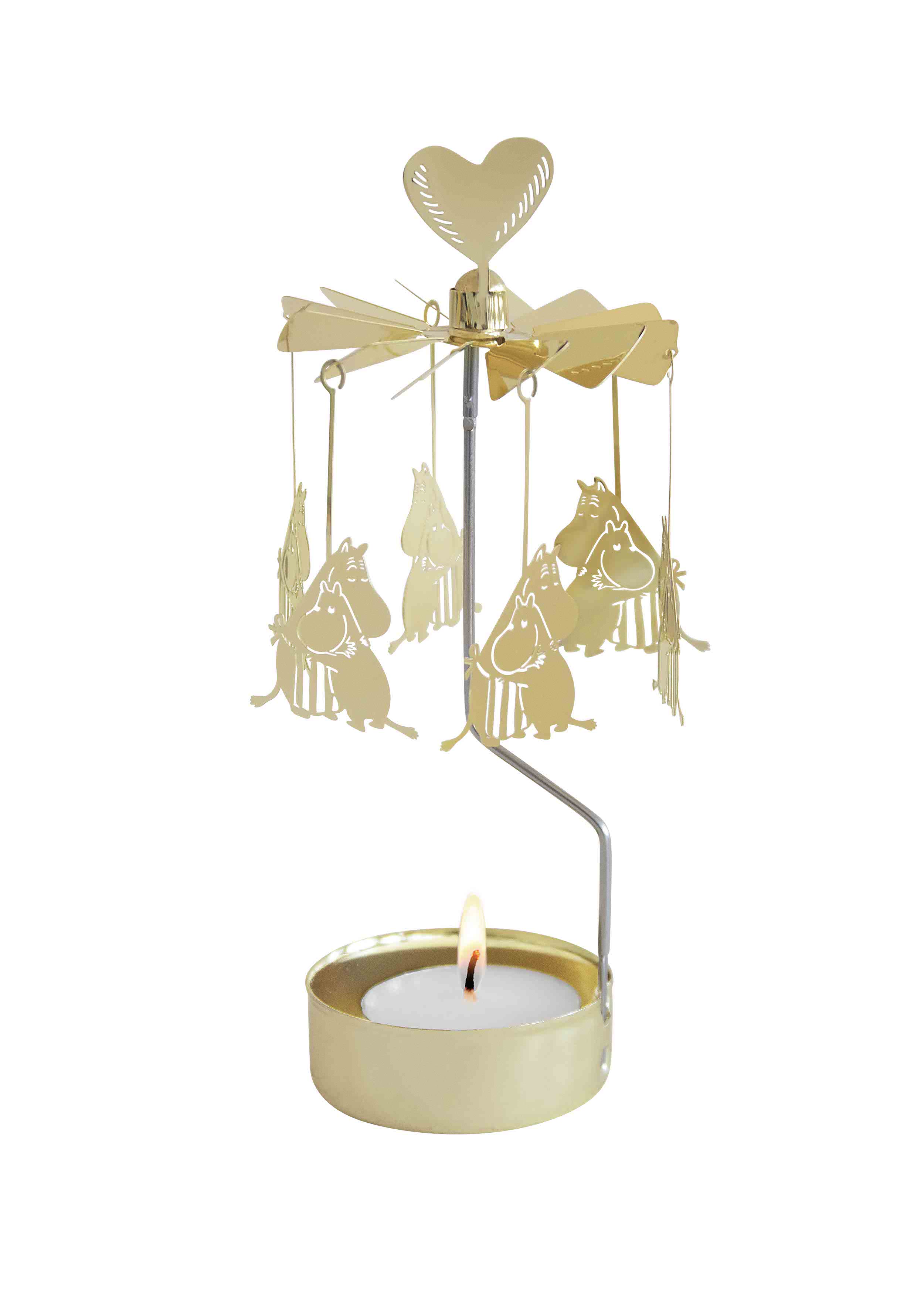 Tealight spinner/Angel chimes Moomin Love