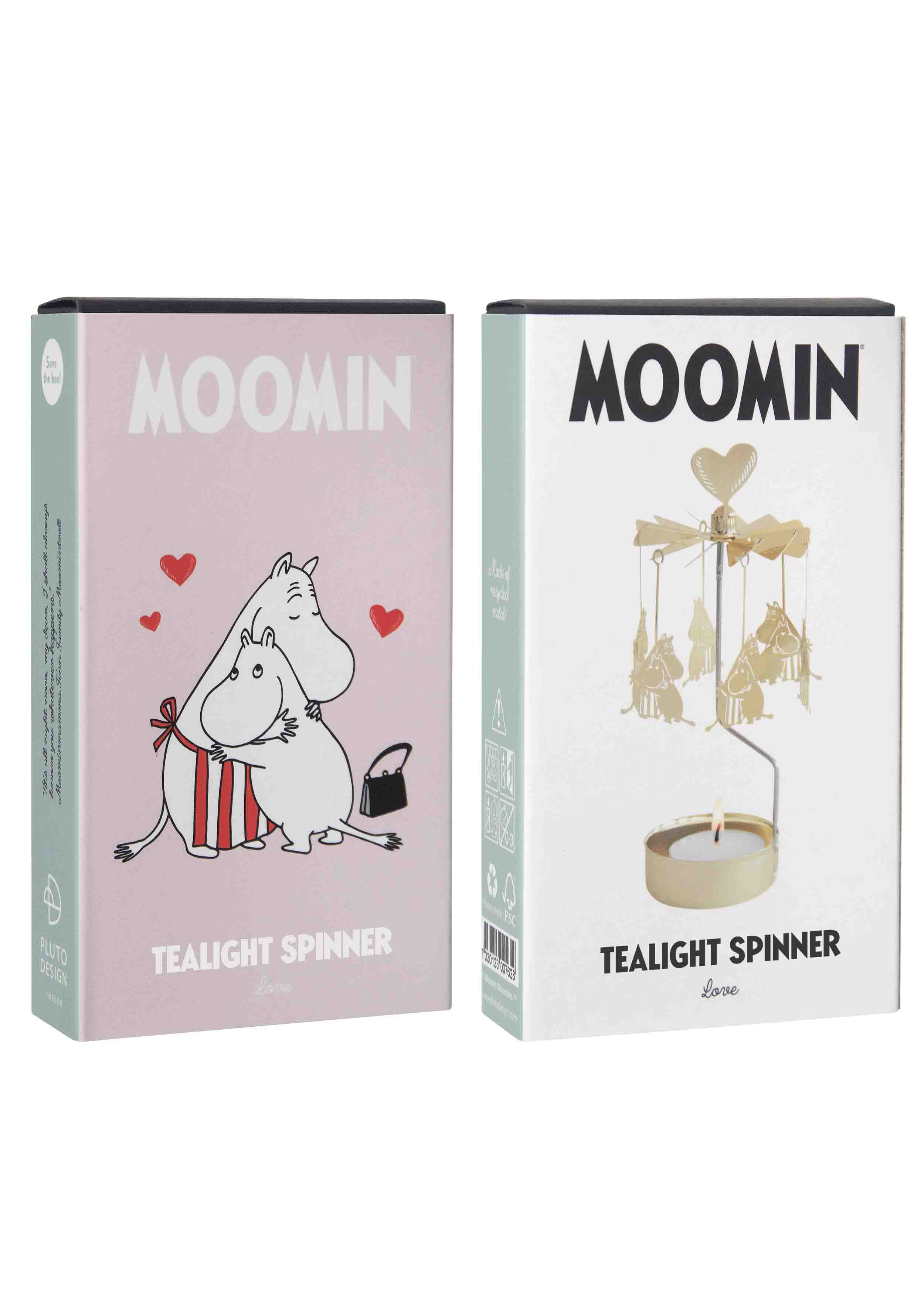 Tealight spinner/Angel chimes Moomin Love - 3