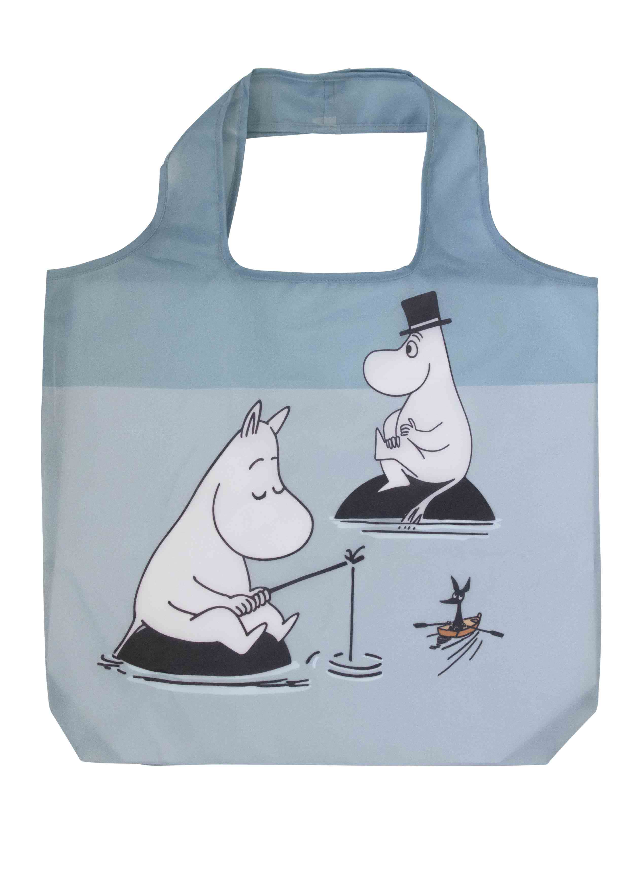 Shopping bag Moomin Fishing