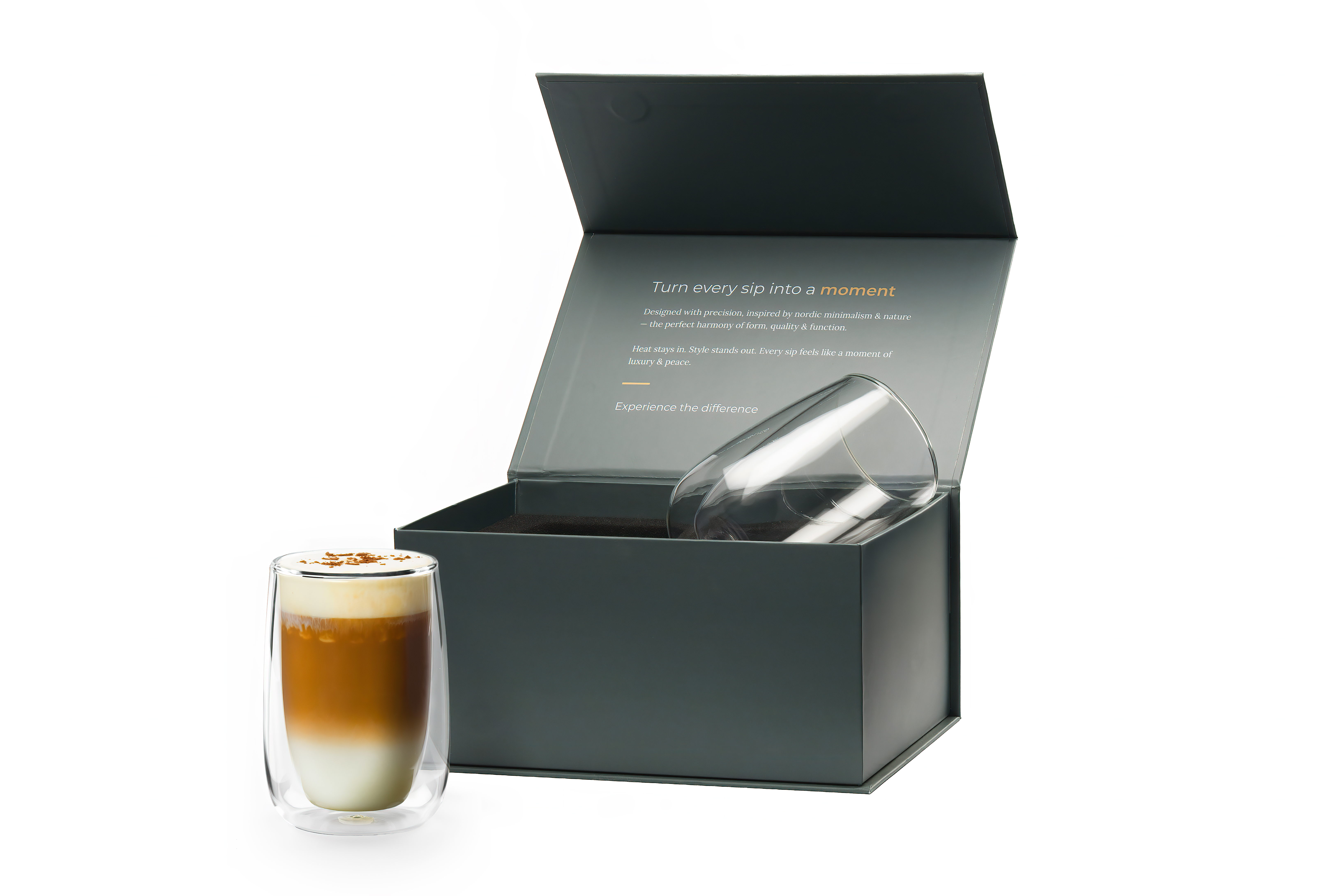 Aaurvann Dubbelväggade Termoglas 250ml - 2-pack - 15