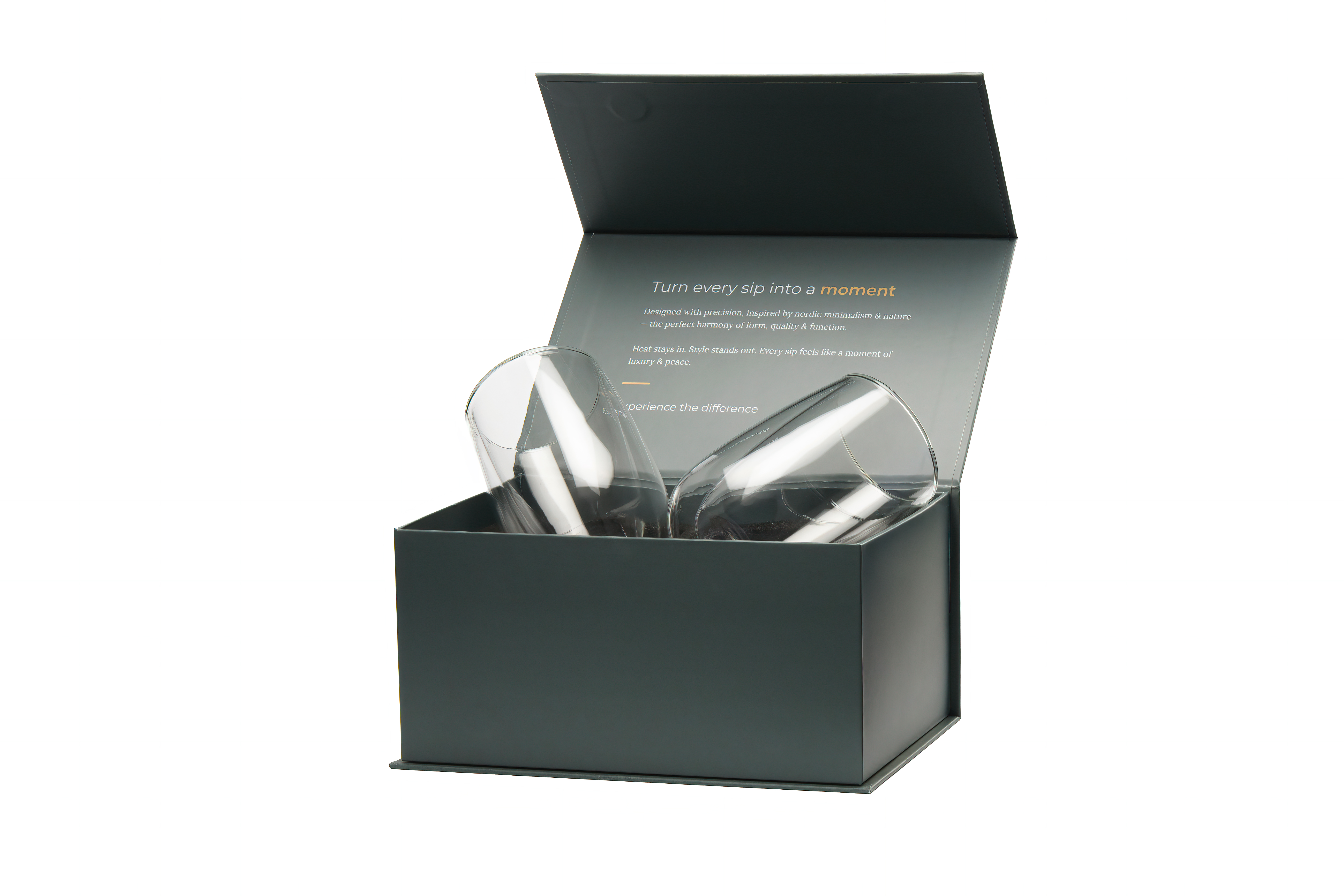 Aaurvann Dubbelväggade Termoglas 250ml - 2-pack - 16