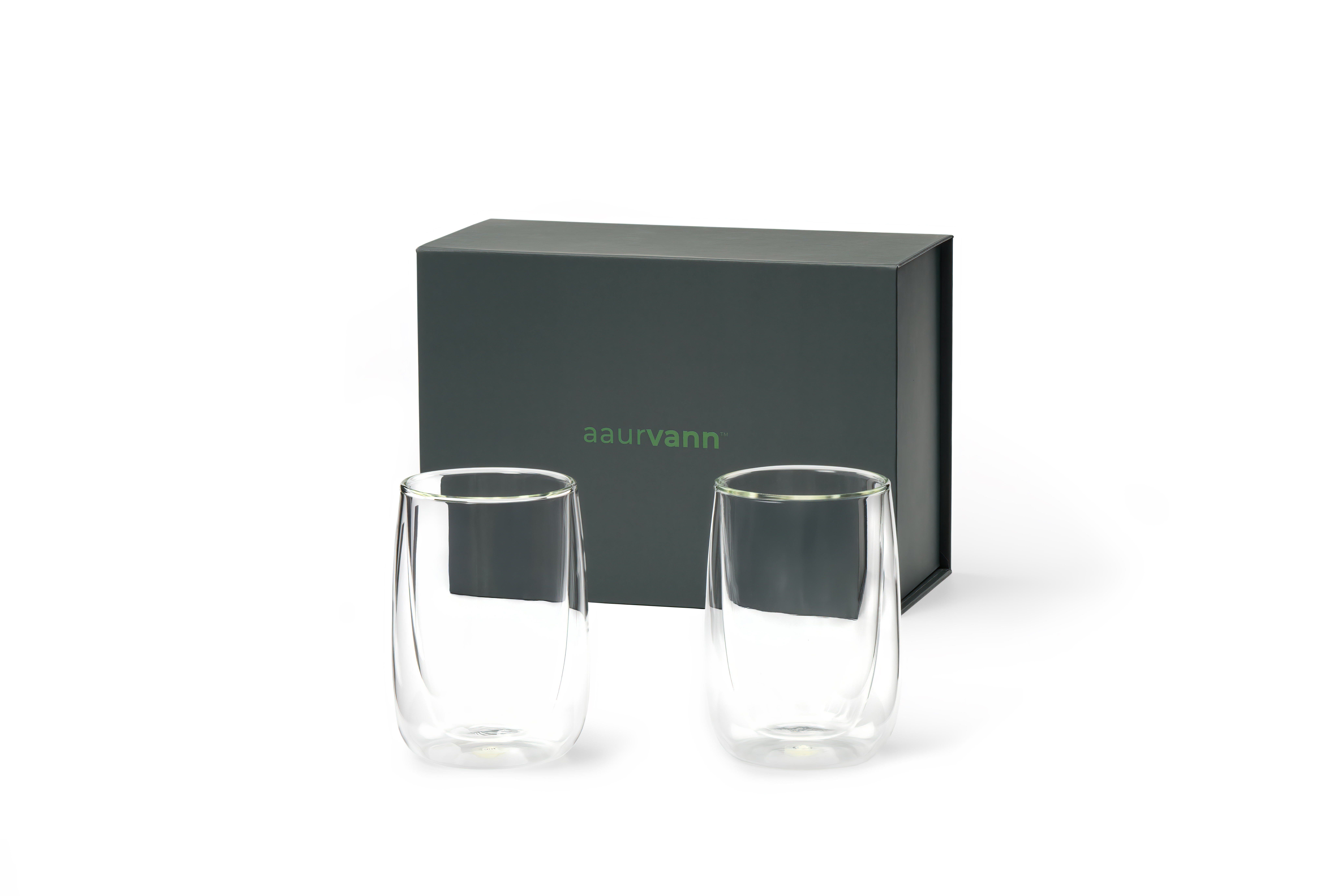 Aaurvann Dubbelväggade Termoglas 250ml - 2-pack - 20